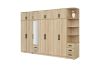 Picture of BESTA Wall Solution Modular Wardrobe - 7-Door Wardrobe with Top Unit