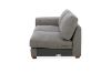 Picture of HEARTLAND Feather Filled Fabric Sectional Sofa (Grey) - Water, Oil & Dust Resistant 