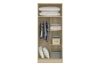 Picture of BESTA Wall Solution Modular Wardrobe - 2-Door Wardrobe