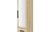 Picture of BESTA Wall Solution Modular Wardrobe System - 1-Door Wardrobe with Mirror & 2 Drawers