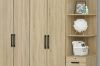 Picture of BESTA Wall Solution Modular Wardrobe - 4-Door Wardrobe with Top Unit