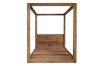 Picture of LIORA Reclaimed Pine Wood 4 Poster Bed Frame in Queen/Super King Size