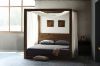 Picture of LIORA Reclaimed Pine Wood 4 Poster Bed Frame in Queen/Super King Size