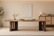 Picture of TIMBERA 3M Solid Reclaimed Oak Wood Dining Table