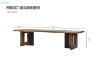 Picture of TIMBERA 3M Solid Reclaimed Oak Wood Dining Table