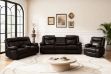 Picture of ZENO Power Reclining Sofa Range with Drop-Down Console & Cup Holders & USB & Type-C Ports