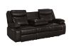 Picture of ZENO Power Reclining Sofa Range with Drop-Down Console & Cup Holders & USB & Type-C Ports
