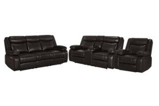 Picture of ZENO Power Reclining Sofa Range - 3RRC+2RRC+1R Sofa Set