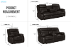 Picture of ZENO Power Reclining Sofa Range - 3RRC+2RRC+1R Sofa Set