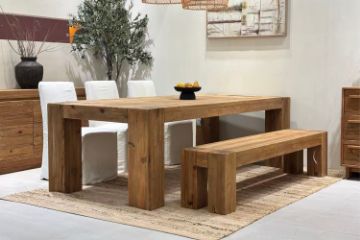 Picture of NORDWOOD 220 Reclaimed Pine Wood Bench