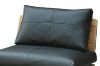Picture of TIMBERA 100% Genuine Leather Reclaimed Pine Wood 1 Seater Sofa