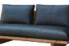 Picture of TIMBERA 100% Genuine Leather Reclaimed Pine Wood 3 Seater Sofa