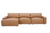 Picture of HAMMOND 100% Oil-Waxed Leather Sectional Modular Sofa