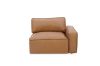 Picture of HAMMOND 100% Oil-Waxed Leather Sectional Modular Sofa - Chaise Facing Left