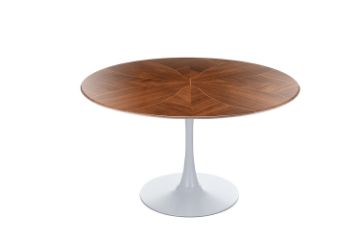 Picture of JACOB D120 Round Dining Table (Walnut Colour)