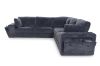 Picture of ALBERTA Corduroy Fabric Sectional Sofa with Built-in Bluetooth Speakers & Wireless Charging