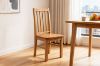 Picture of BAYARD Solid Pine Wood Dining Chair (Light Walnut)