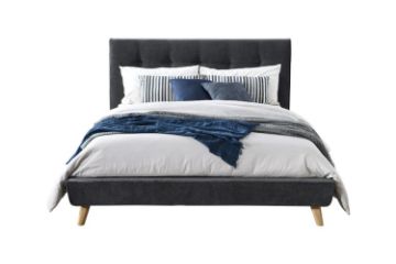 Picture of NELLIE Bed Frame in Queen/King Size (Licorice)