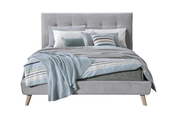 Picture of NELLIE Bed Frame in Queen/King Size (Pearl)