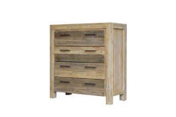 Picture of TRIESTE 4-Drawer Solid Acacia Wood Tallboy
