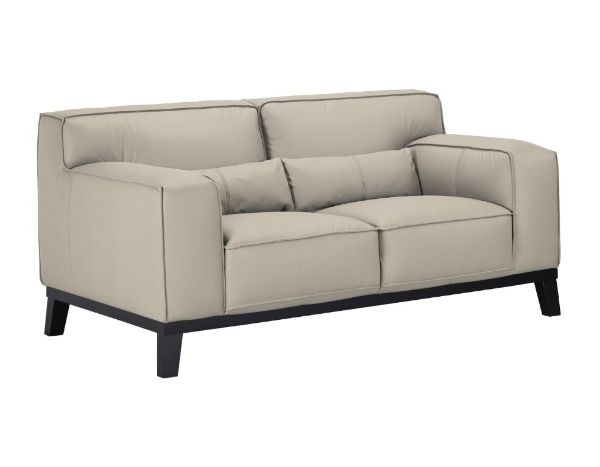 Picture of ZURICHER 100% Capri Leather 2 Seater Sofa (Wheat)