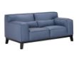 Picture of ZURICHER 100% Capri Leather 2 Seater Sofa (Blue) 