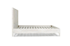 Picture of ADRO Bed Frame (White Wash Finish) - Queen Size 