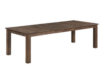 Picture of KELLAM Solid Mountain Ash Wood Foldaway Extension Dining Table