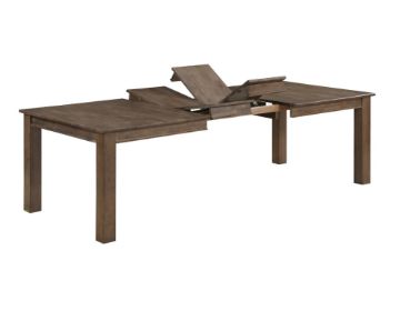 Picture of KELLAM Solid Mountain Ash Wood Foldaway Extension Dining Table