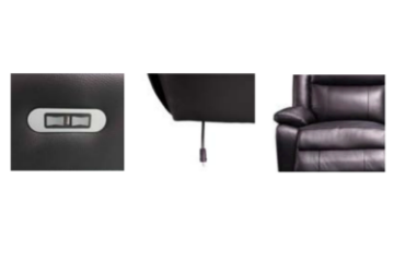 Picture of OZARK 3 Seater Sofa (Black)