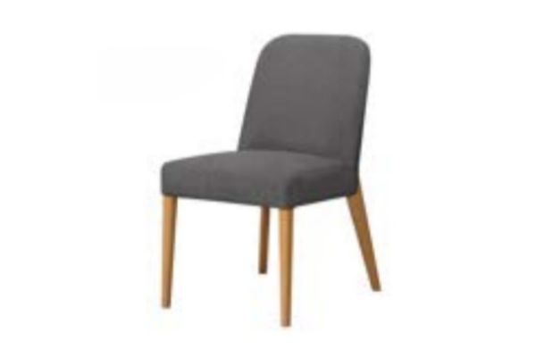 Picture of 1321 VENICE SMOKE DINING CHAIR With OAK LEG