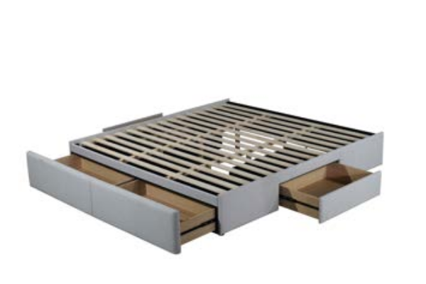 Picture of ENGI 4D QUEEN BEDBASE ONLY(GREY)
