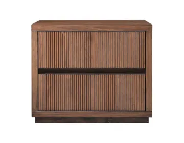 Picture of FAIRHAVEN 2D BEDSIDE TABLE(LIGHT WALNUT)