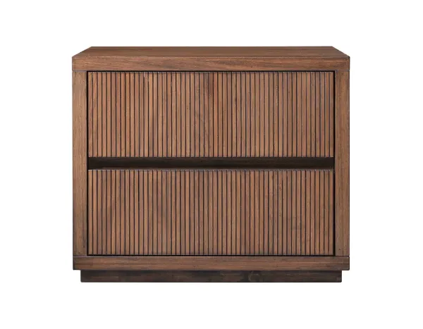 Picture of FAIRHAVEN 2D BEDSIDE TABLE(LIGHT WALNUT)