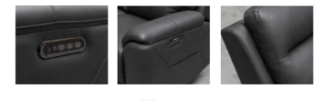 Picture of AMARI Triple Motor 2 Seater Rclining Sofa