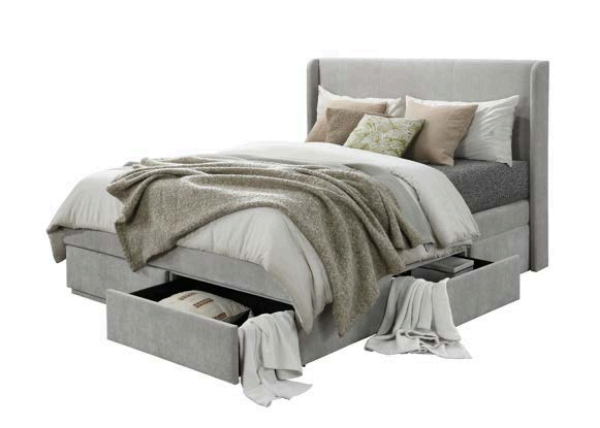 Picture of ARMANDE Queen Size 4 Drawer Bed Frame