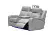 Picture of DAWSON 100% Genuine Leather 2 Seater Recliner Sofa with Built-in USB Ports