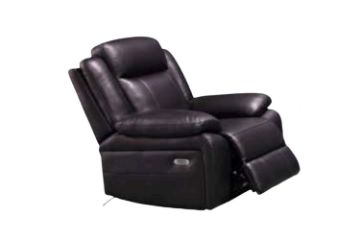 Picture of OZARK ELECTRIC RECLINER - 1 Seater (Black)