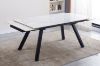 Picture of DALTON 1.6M-2.2M/1.8M-2.4M Extension Sintered Stone Top Dining Table