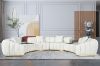 Picture of YOLANDA Sectional Modular Curved Sofa with Dual Console