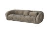 Picture of MOCHA 4 Seater Goose Feather-Filled Fabric Sofa