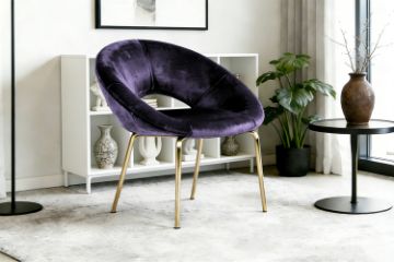 Picture of PINCY H77 Dining Chair (Purple)