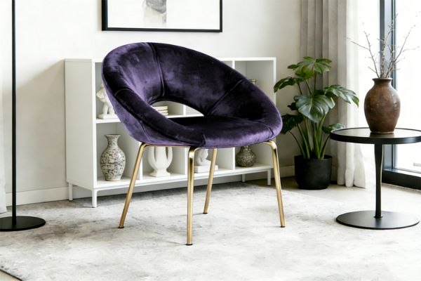 Picture of PINCY H77 Dining Chair (Purple)