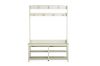 Picture of ELLIS Hall Tree with Shoe Bench, Coat Rack & Shelves (175x125cm)
