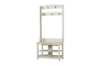 Picture of ELLIS Hall Tree with Shoe Bench, Coat Rack & Shelves (80x175cm)
