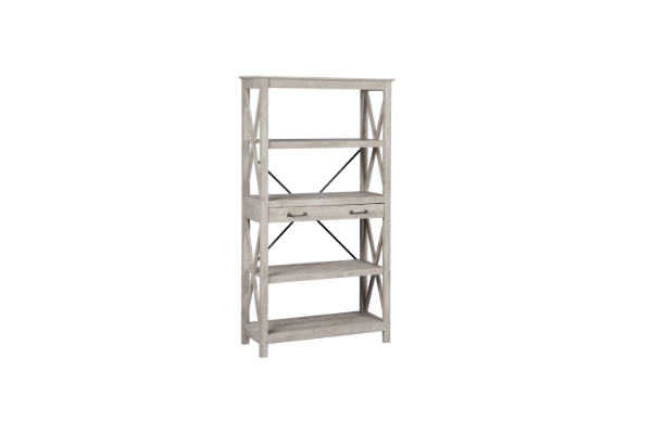 Picture of ZALYN 5-Tier Bookcase with 1 Drawer (84x156cm)