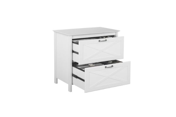 Picture of BALEN 2-Drawer File Cabinet (White) 