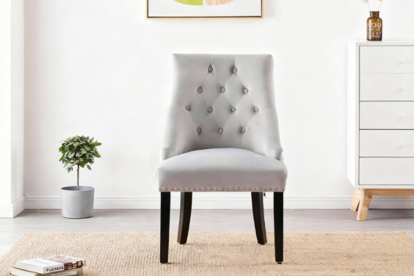 Picture of TOGA High Back Dining Chair (Light Grey)