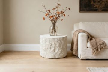 Picture of CORTEN D45 Round Fiberglass Side Table