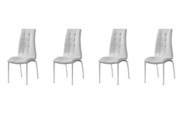 Picture of CARLOS Dining Chair (White) - 4 Chairs in 1 Carton